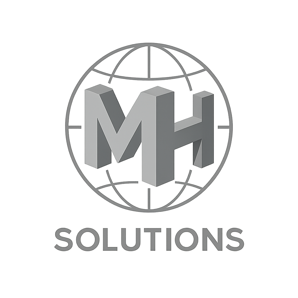 MHSolutions Schriftzug